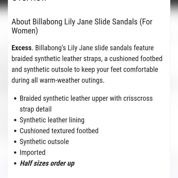 Billabong Lily Jane Braided Slide Sandal- Rose - Picture 7 of 11